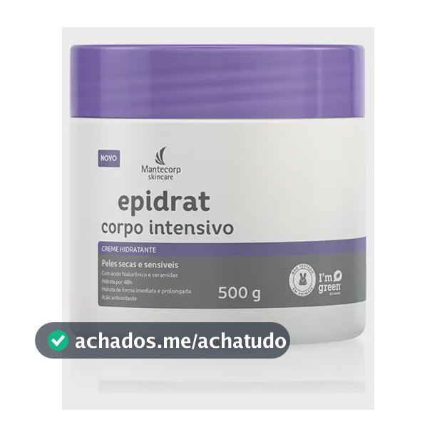 Creme Hidratante Epidrat Corpo Intensivo 500g