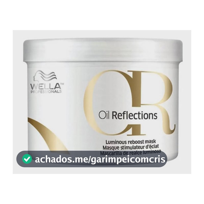 Wella Professionals Oil Reflections - Máscara Capilar 500ml