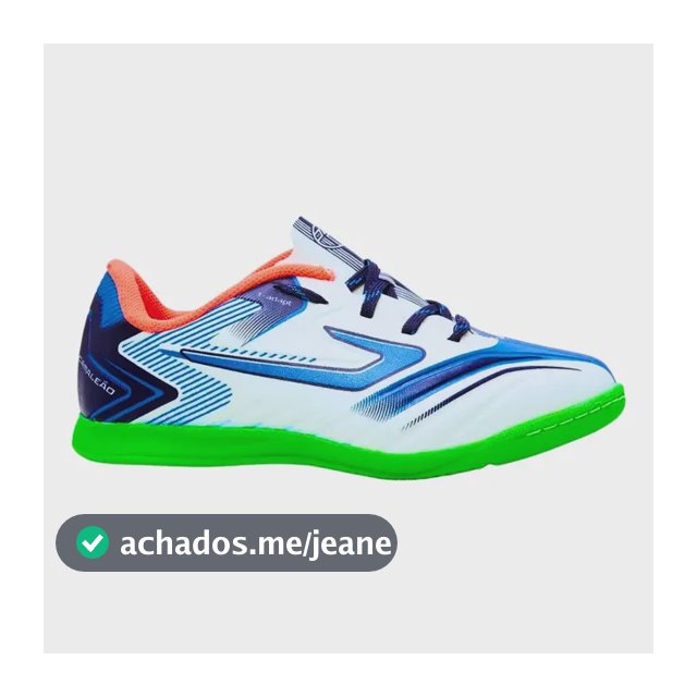 Chuteira De Futsal Infantil Topper Camaleão Salão