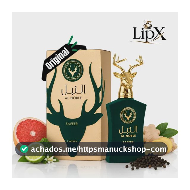 Perfume Árabe Masculino Al Noble Safeer Edp 100ML