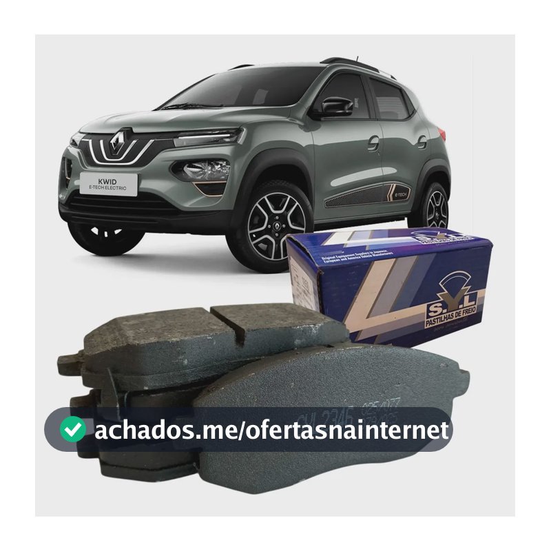 Pastilha De Freio Kwid Etech 2023 2024 2025
