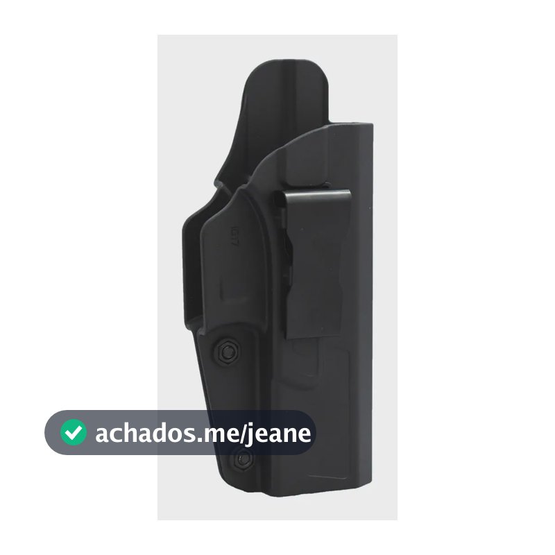 Coldre Velado Interno Destro Clipe Cintura Glock G22 G17 Cytac Ig17