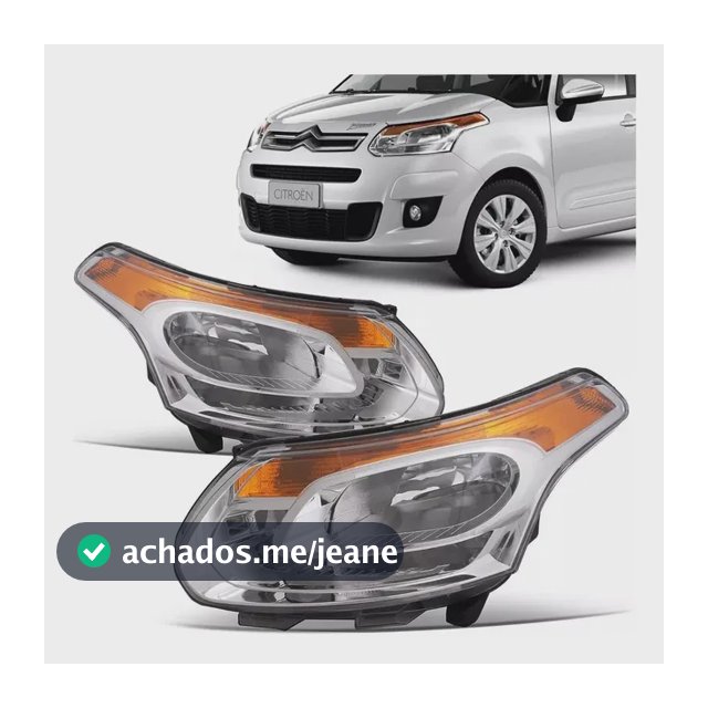 Farol C3 Picasso Aircross 2011 2012 2013 2014 2015