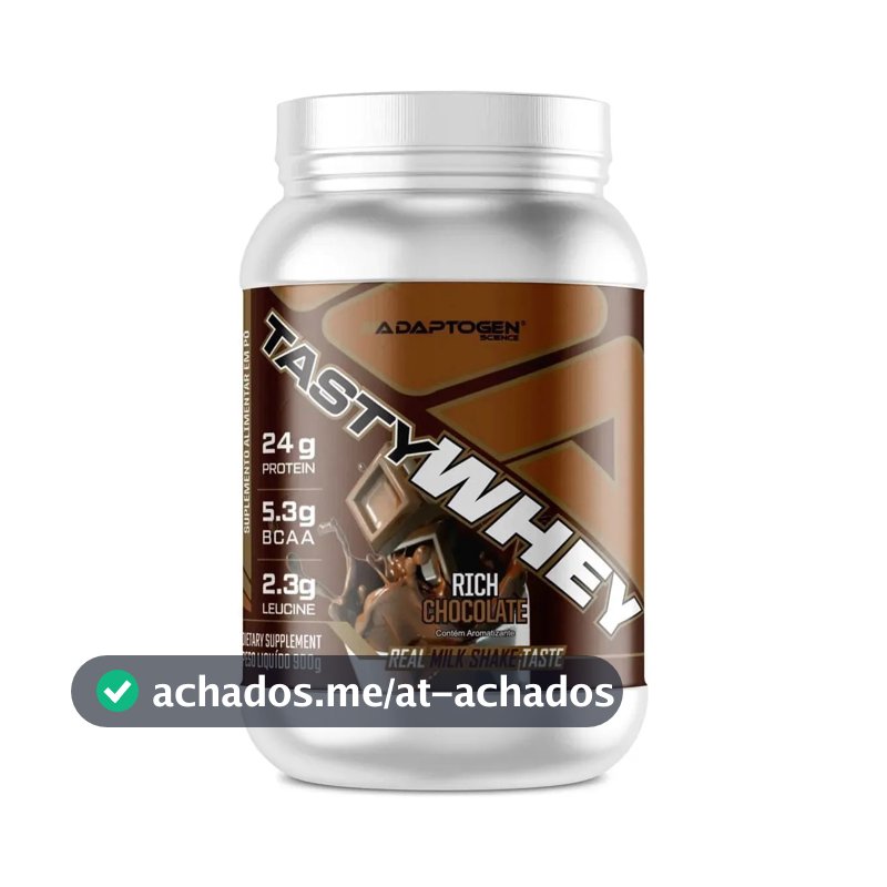 Tasty Whey 3w Gourmet Adaptogen 900g Chocolate Suíço