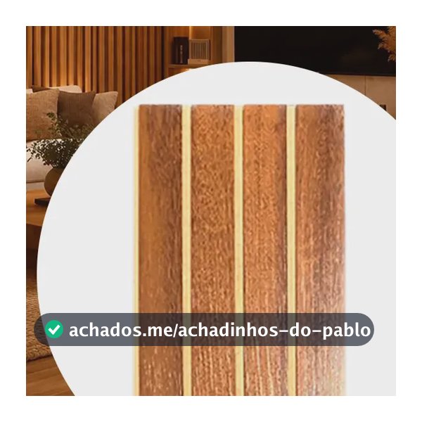 Kit 10 Placas 3d Decorativa Ripada Mdf Autocolante Cabeceira