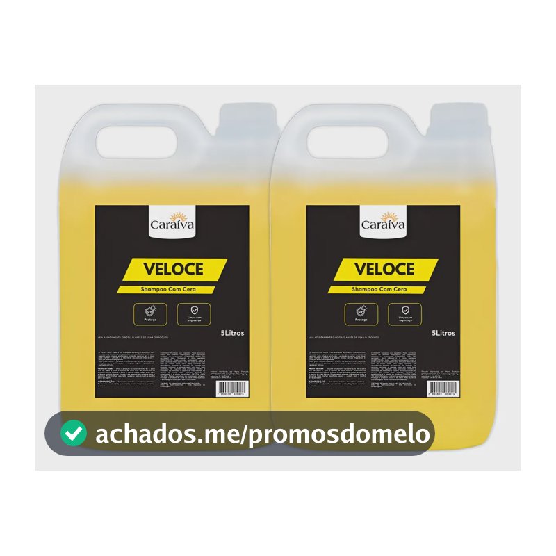 Shampoo Neutro Lava Autos Com Cera Automotivo Concentrado 5l