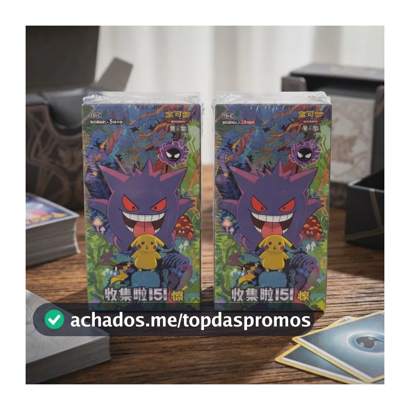 Pokémon Tcg: Booster Box Slim 151 Surprise - Chinês Pokemon 151 Chinês Simplificado