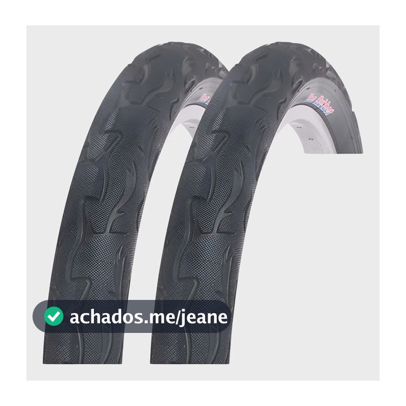 Par Pneu Vee Rubber Bike Aro 26 X 2.50 Balão Flame Wheeling Bem Largo