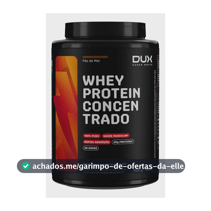 Whey Protein Concentrado Dux Company Pó 900g