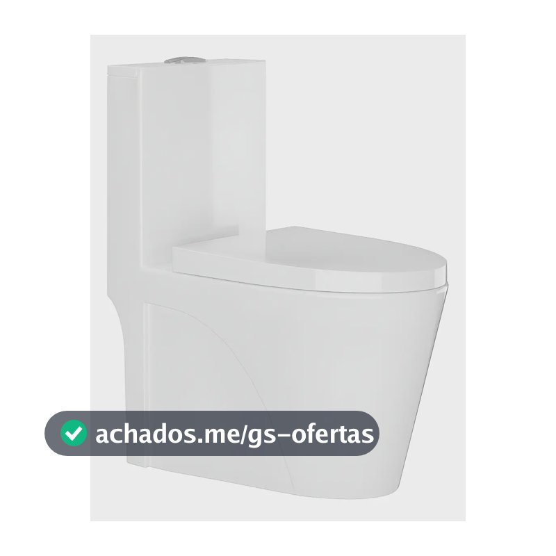 Vaso Sanitário Tubrax Monobloco VAB0002 Caixa Acoplada Completo Privada Cor Branco