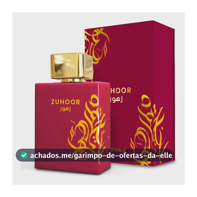 Perfume Mawwal Arabia Zuhoor 100ml Chipre Amadeirado