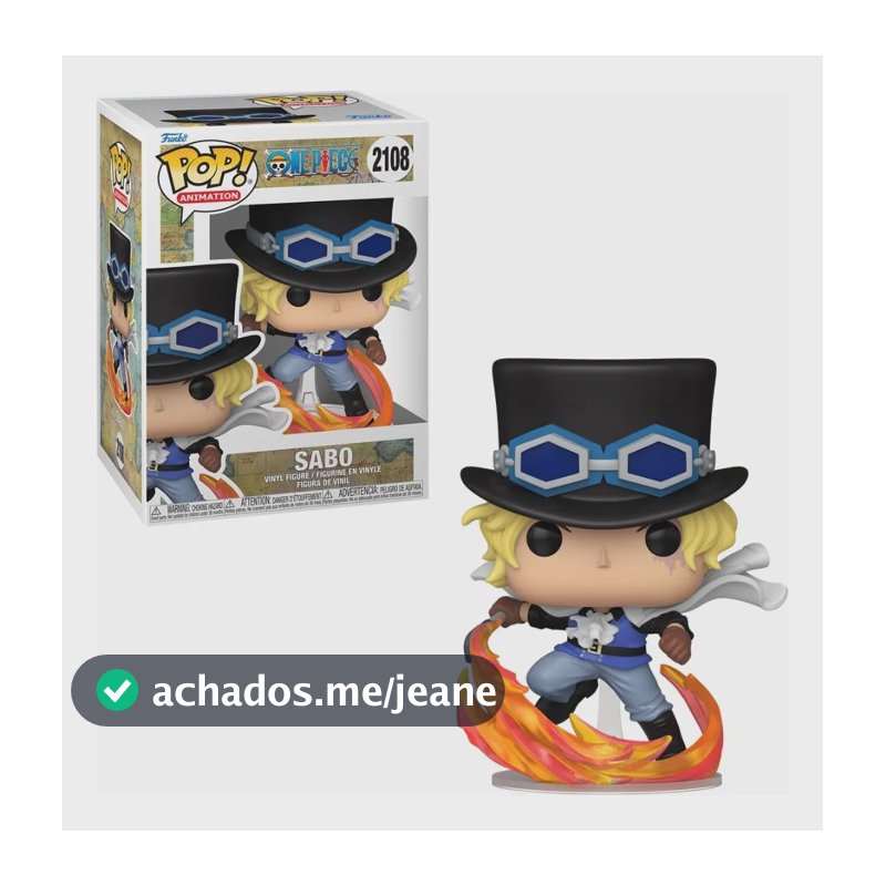 Boneco Funko Pop! One Piece Egghead - Sabo