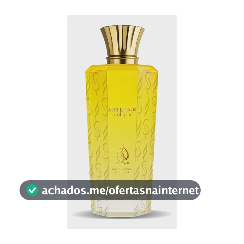 Perfume Mawwal Asir L'Qalb Unissex 100ml Eau de Parfum Aromático Cítrico