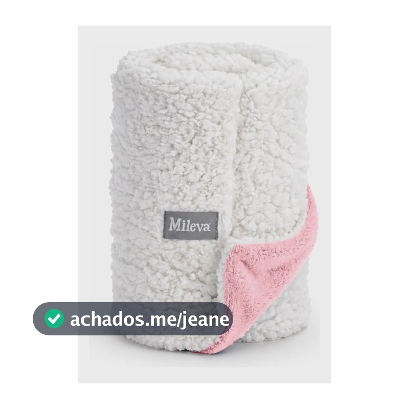 Cobertor Pet Cachorro Gato Dupla Face Coberdrom Macio Sherpa 58x78 cm - Chiclete