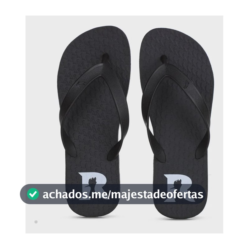 Chinelo Reserva Go R Avatar Conforto Dedo Exibe Marca Pes Preto 44 Br
