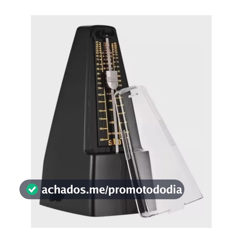 Metrônomo Mecânico Analógico Pendulo Clássico Universal Solo