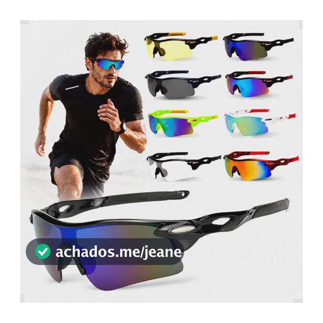 Óculos Corrida Ciclismo Esportivo Pesca Proteção Uv400 Pace