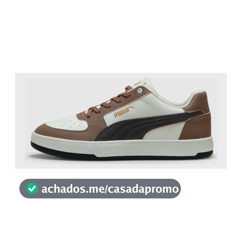 Tênis Masculino Caven 2.0 Puma Totally Taupe Lisa 39 Br