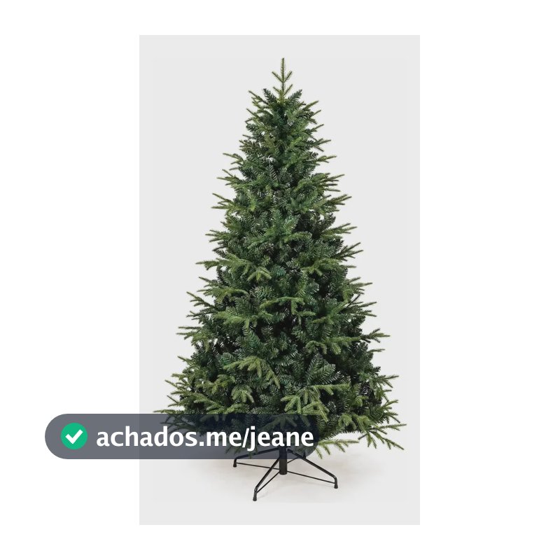 Árvore De Natal 2,1m 1403 Pontas Pé De Ferro Verde Luxo