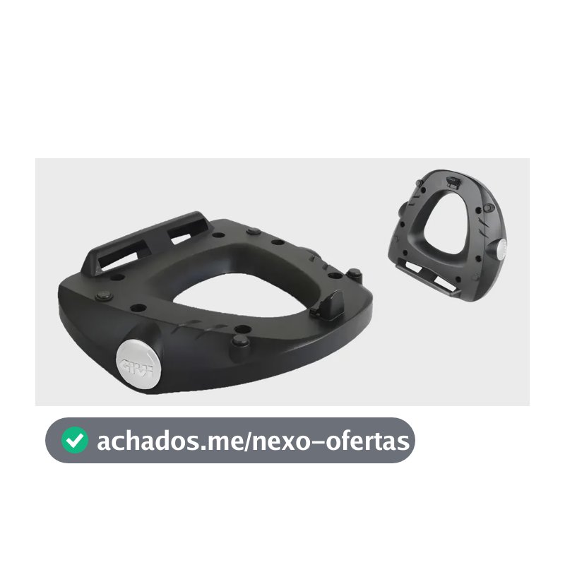 Medalhão Givi Base Baú Original Monolock Traffic M-5m Preto