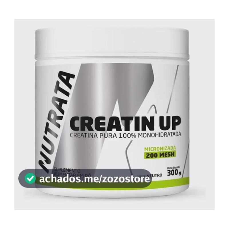 Creatina Nutrata Premium Creatin UP - 300g em pó Sem sabor x 300g