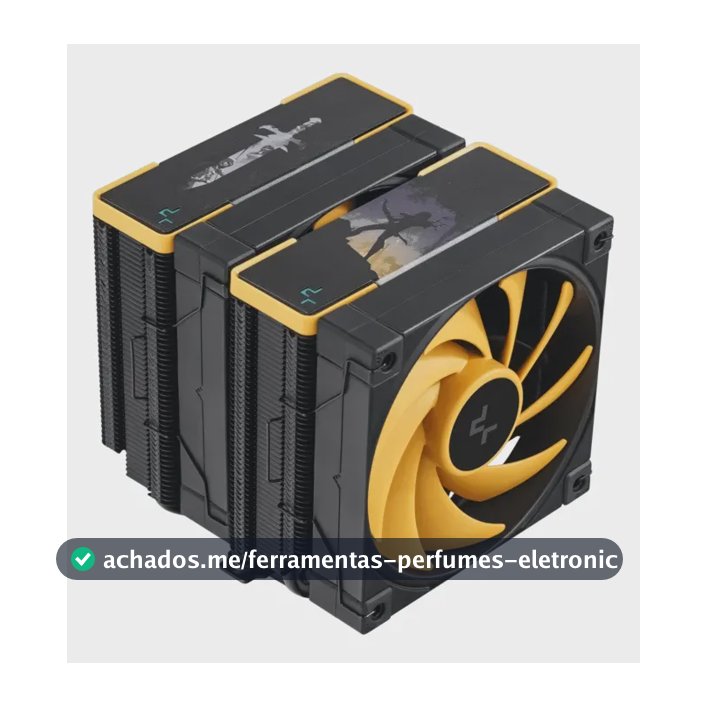 Air Cooler Deepcool Ak620 Zero Dark Zoria 6 Heatpipes Preto