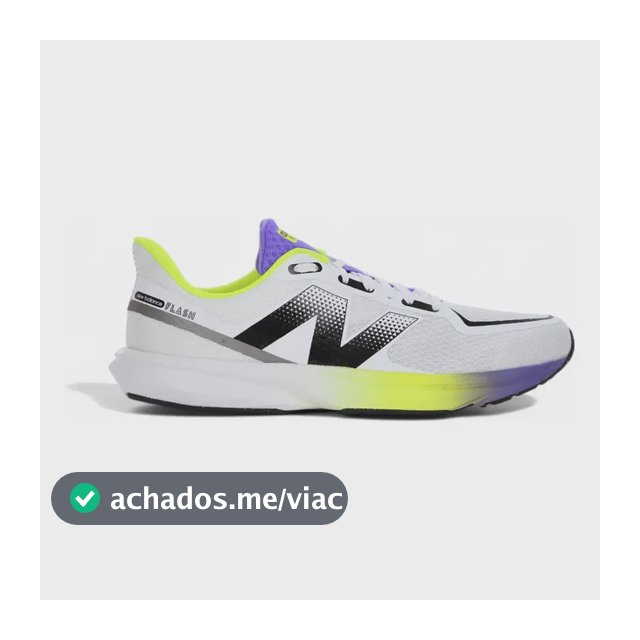 Tênis New Balance Flash V7 Masculino Preto Treino