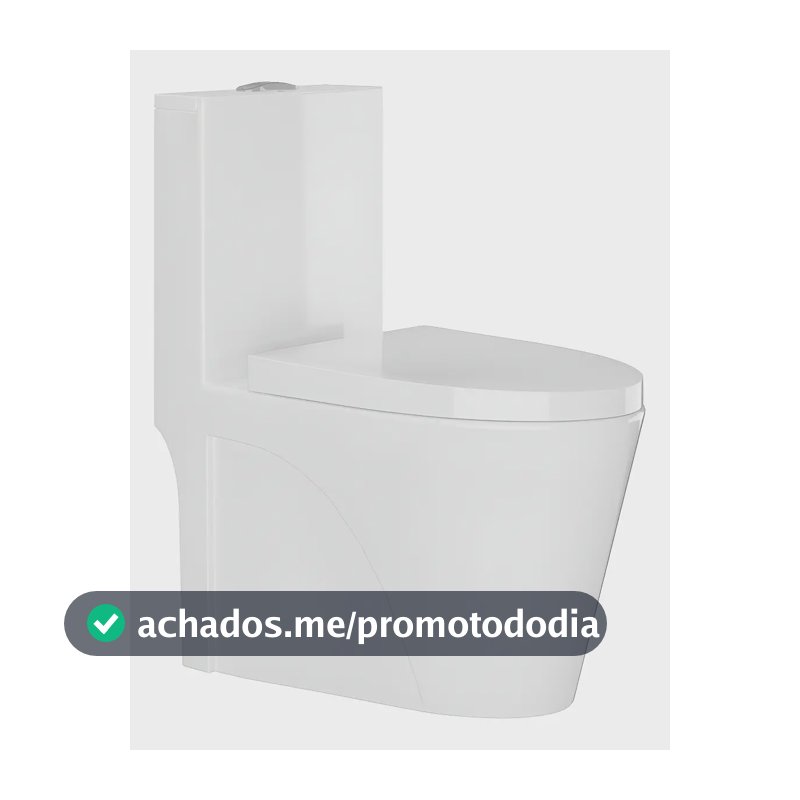 Vaso Sanitário Tubrax Monobloco VAB0002 Caixa Acoplada Completo Privada Cor Branco