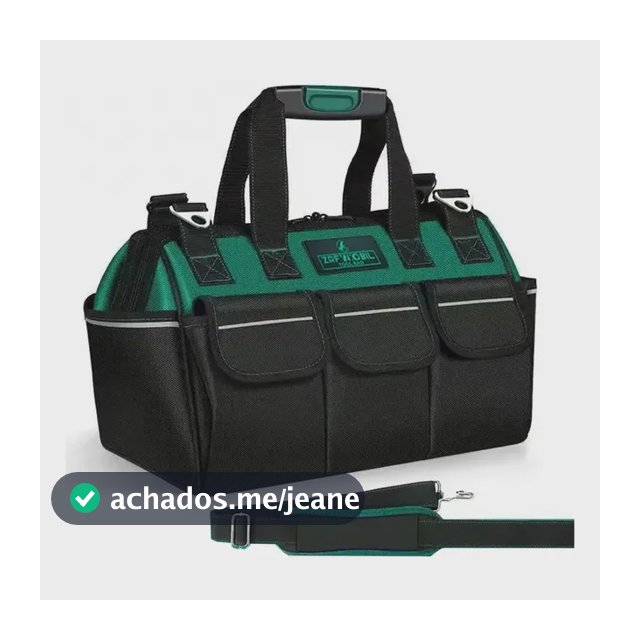 18 Polegadas Ferramentas Bolsas Forte Durável Lona Verde