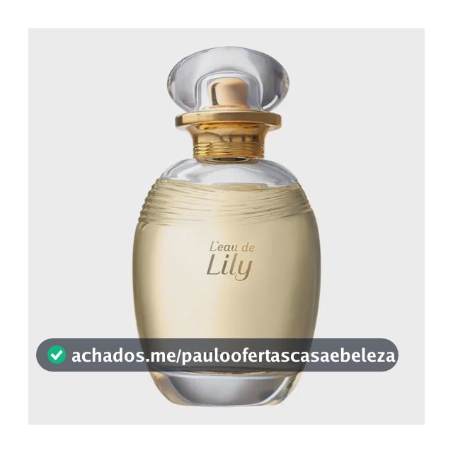 O Boticário L'eau De Lily Desodorante Colônia 75ml Volume da unidade 75 mL