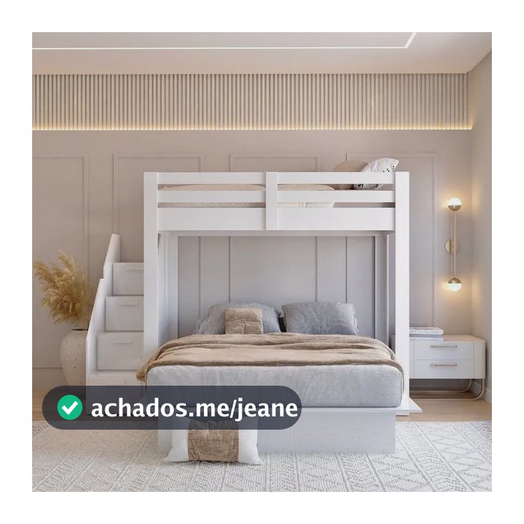 Beliche Casal Family Star Plus Casatema Branco