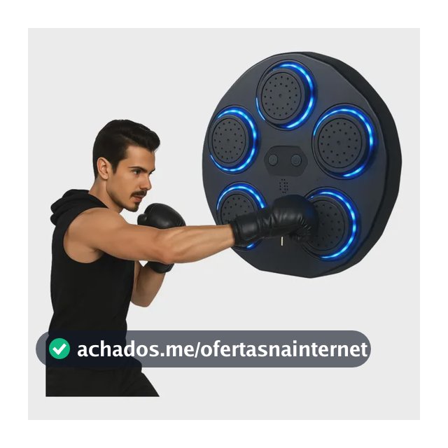 Máquina De Boxe Musical Inteligente Punch Boxing Urbantek