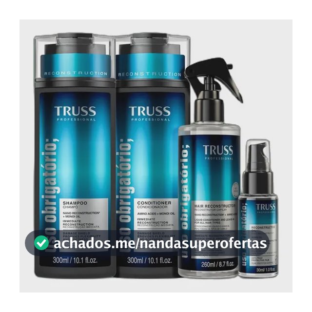 Creme de enxágue Truss Uso hidratação de 600mL