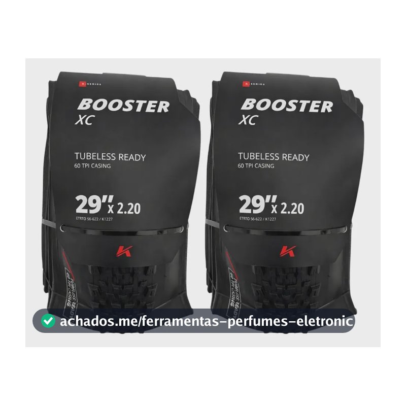 Par Pneus Booster Xc Kenda Aro 29 Tubeless 60 Tpi Bike Mtb Preto