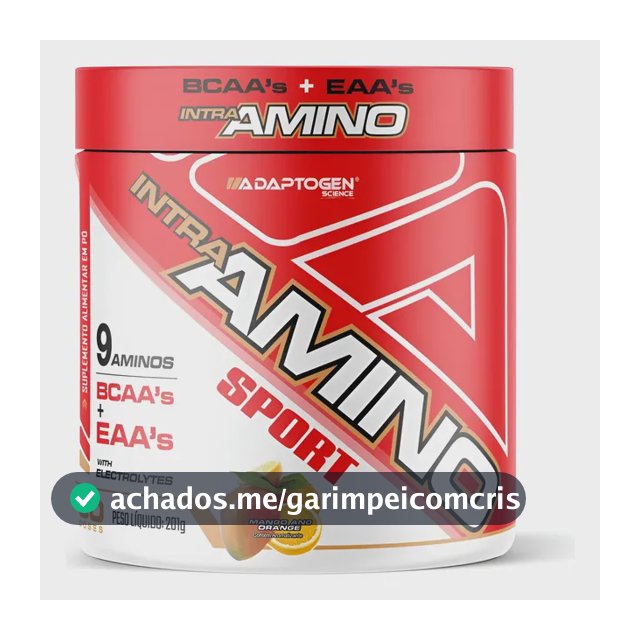 Intra Amino Sport Adaptogen 9 Aminos Bcaa E Eaas 198g