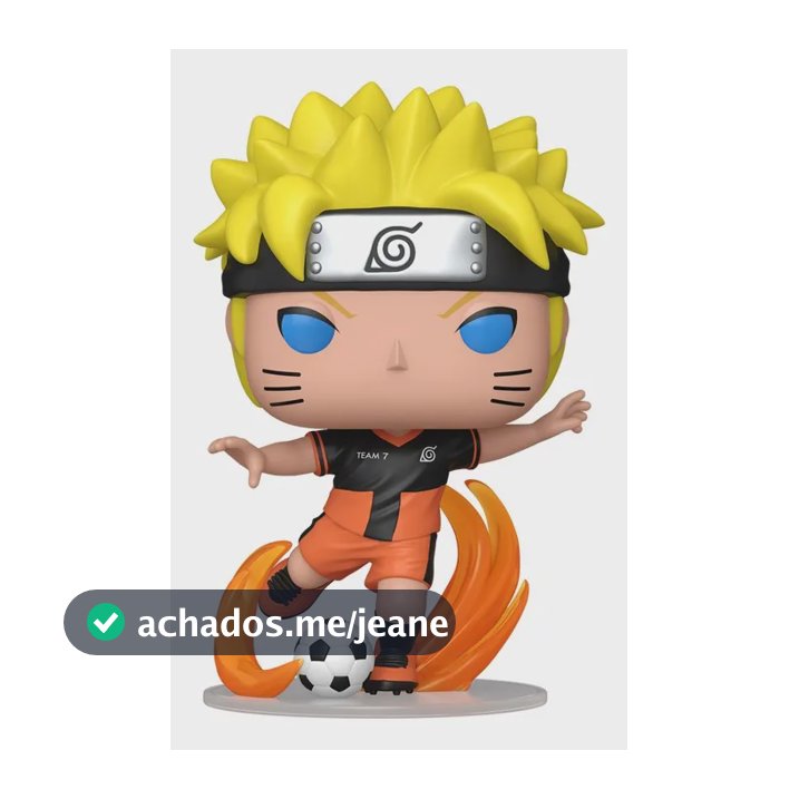 Boneco Funko Anime Naruto Shippuden Futebol 13052