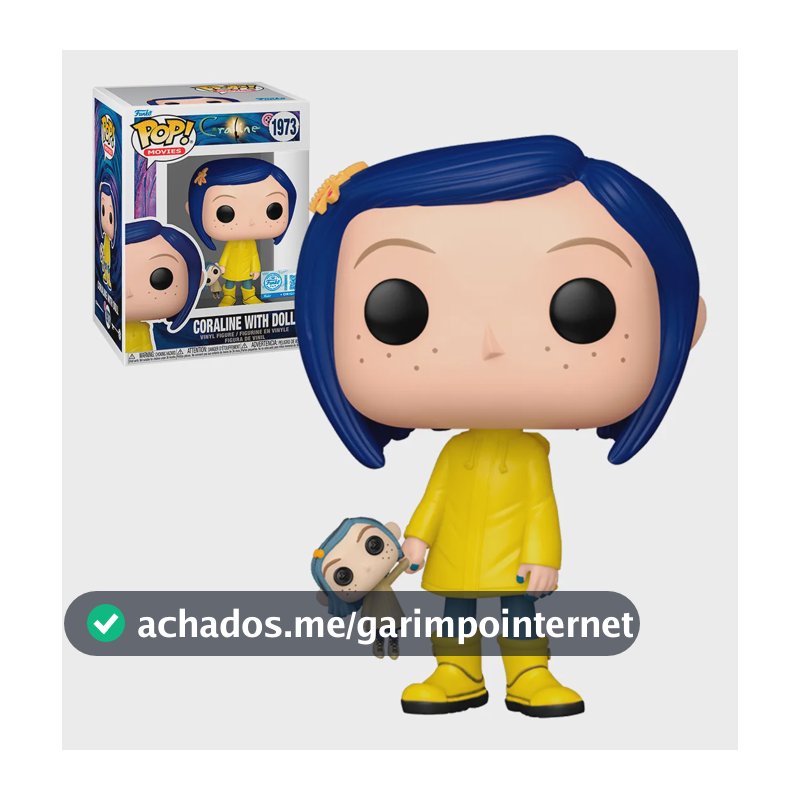Funko Pop Coraline With Doll #1973 Exclusivo Coraline
