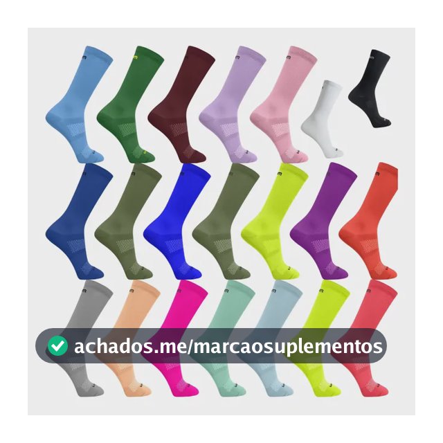 Meia Esportiva Bike Corrida Ciclismo Crossfit Performance