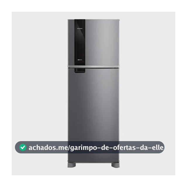 Geladeira Brastemp Frost Free 385 Litros Duplex Inox - BRM46MK