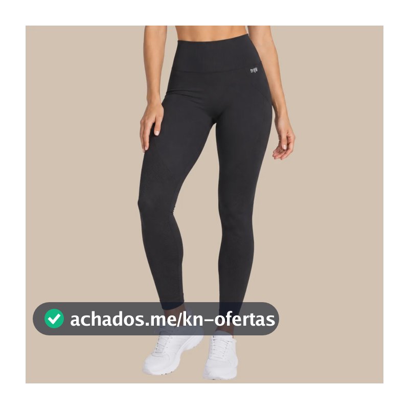 Calça Legging Trifil Af Fitness Academia Preto Liso M