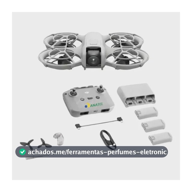 Drone DJI Neo Fly More Combo Cor Cinza
