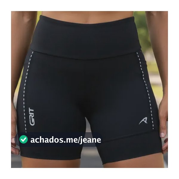 Bermuda Corrida Authen Grit Bossa 15cm Compressão 3 Bolsos