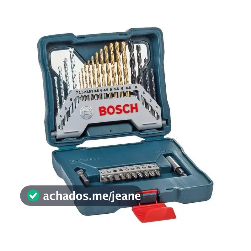 Conjunto Bosch X-line 30pçs Maquifer