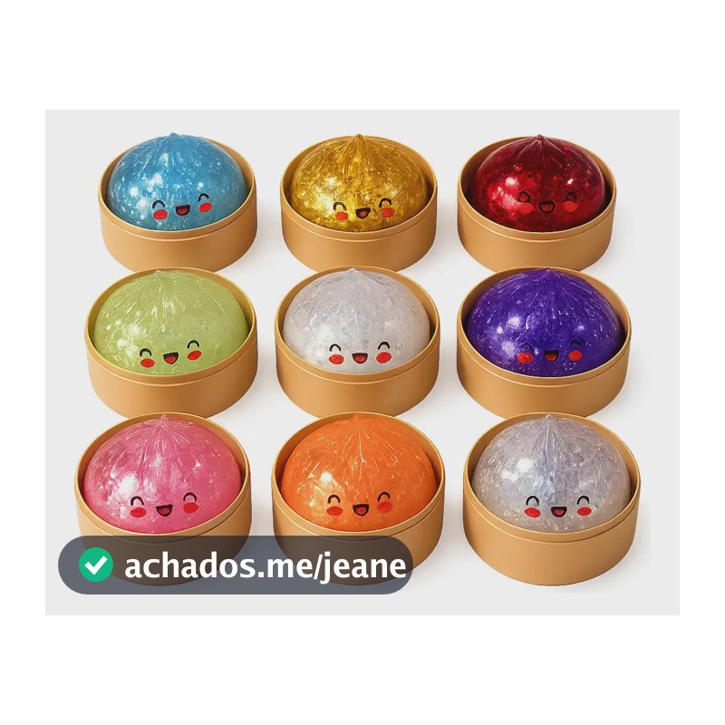 Brinquedo Squishy Infantil Ant. Brinquedo De Apertar Colorido