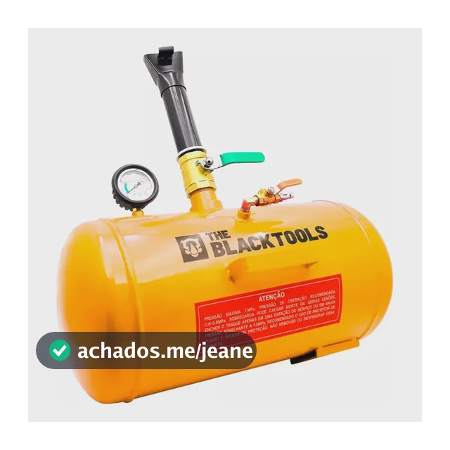 Assentador De Talão De Pneu 116 Psi Sem Câmara Caminhão 21 Litros Tat2100 The Black Tools