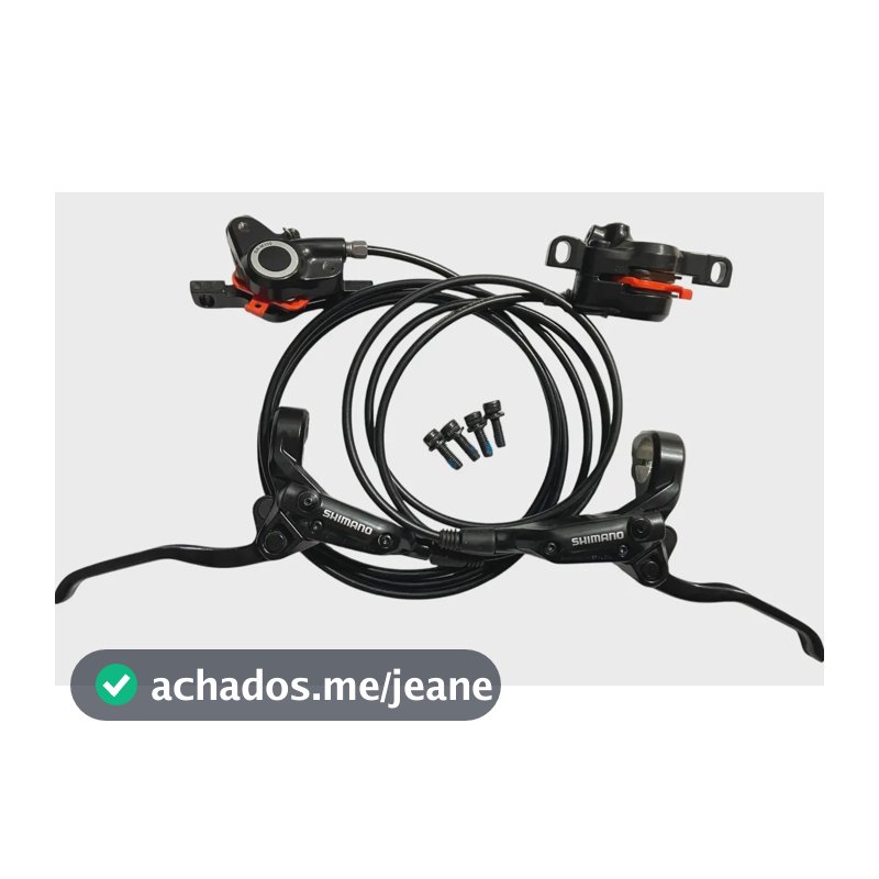Freio À Disco Hidráulico Shimano Br-m355 Preto