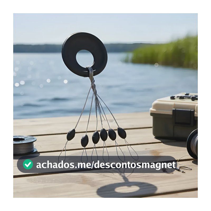 Kit C/120 Stopper Pesca Stop Borrachinhas Linha Trava Chumbo Preto