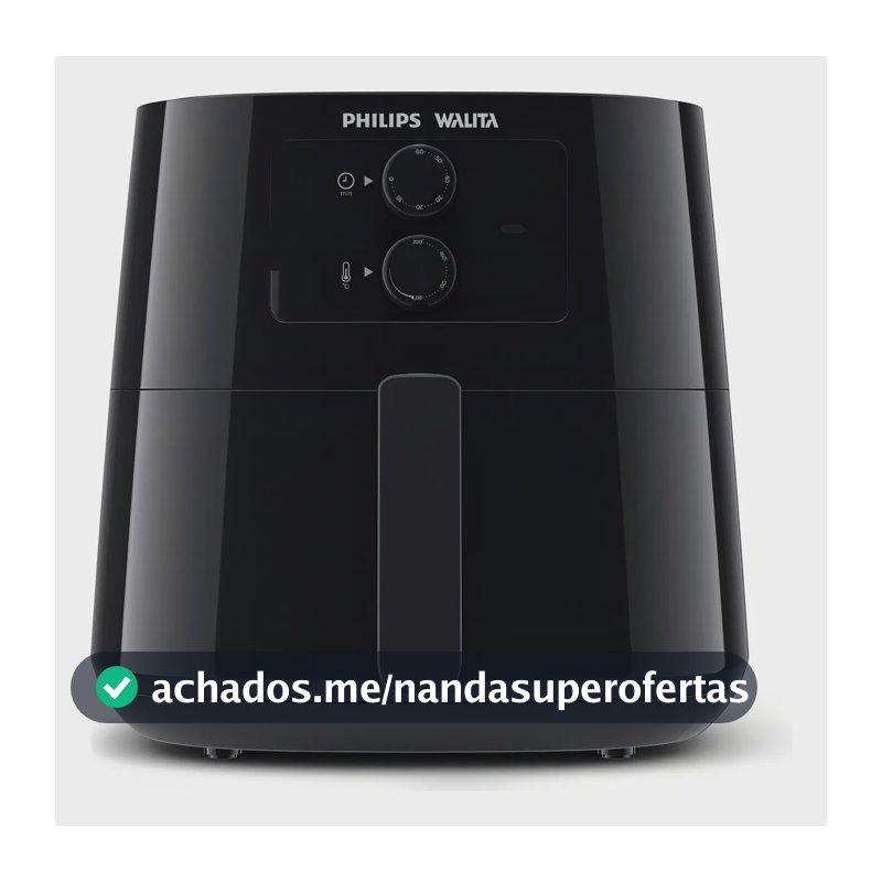 Air Fryer Philips Essential Airfryer Xl Hd9270 De 6.2l Preto