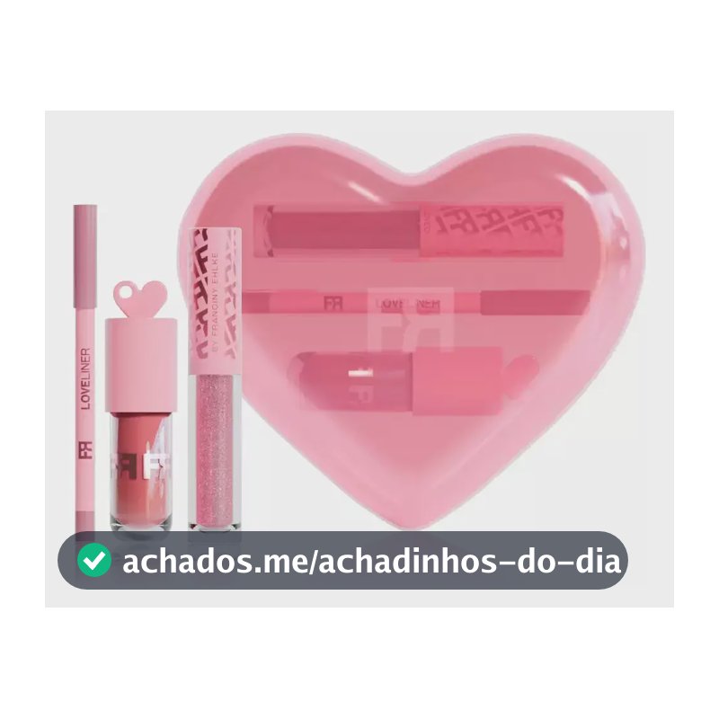Kit Fran Lover Gloss Labial E Lapis Labial By Franciny Ehlke