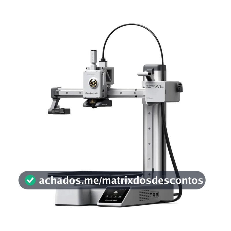 Impressora 3d Bambu Lab A1 Mini - A1m Cinza